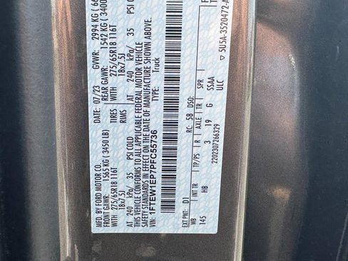 Used 2023 Ford F150 Lariat AWD/4WD image 24