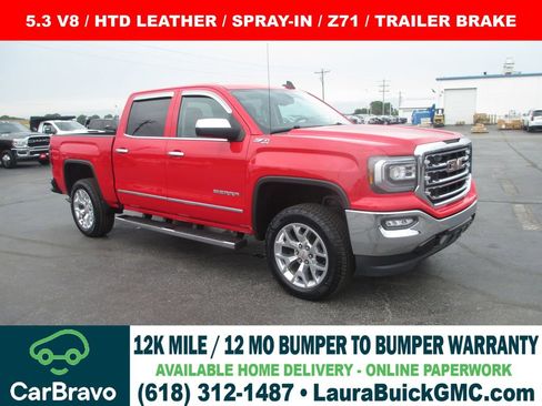 Used 2016 GMC Sierra 1500 SLT w/ SLT Premium Package AWD/4WD image 1