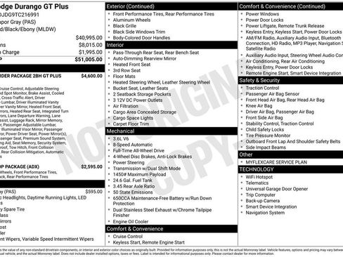 New 2026 Dodge Durango GT image 9