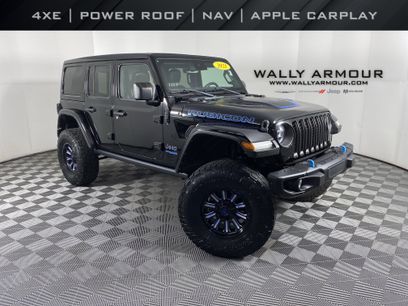 Used 2021 Jeep Wrangler Unlimited Rubicon 4xe w/ Steel Bumper Group