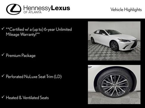 Used 2024 Lexus ES 300h w/ Premium Package image 12