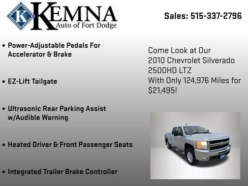 Used 2010 Chevrolet Silverado 2500 LTZ w/ Convenience Package image 19