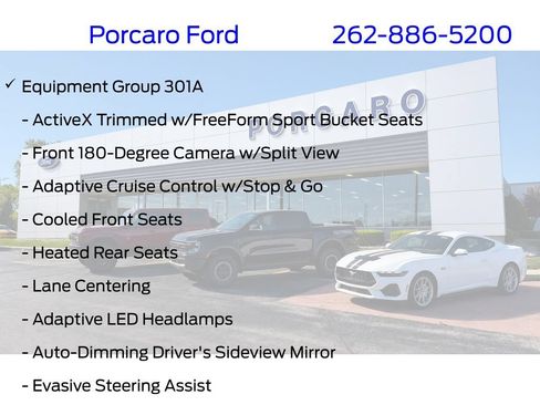 Certified 2024 Ford Edge Titanium w/ Equipment Group 301A AWD/4WD image 13