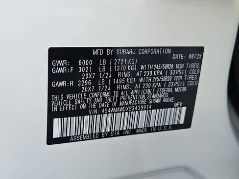 New 2025 Subaru Ascent Bronze Edition image 39