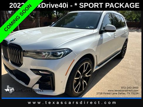 Used 2022 BMW X7 xDrive40i w/ M Sport Package AWD/4WD image 5