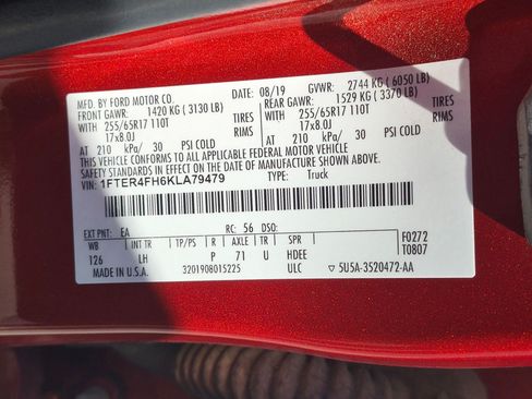Used 2019 Ford Ranger XLT w/ Equipment Group 302A Luxury AWD/4WD image 32