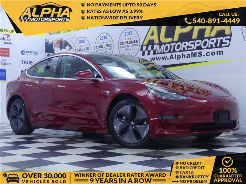 Used 2020 Tesla Model 3 Long Range AWD/4WD image 1