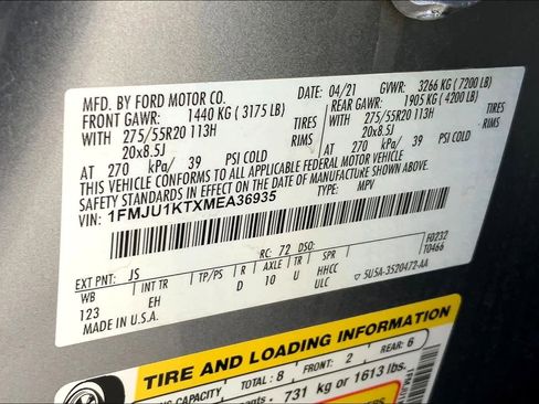 Used 2021 Ford Expedition Limited RWD image 32