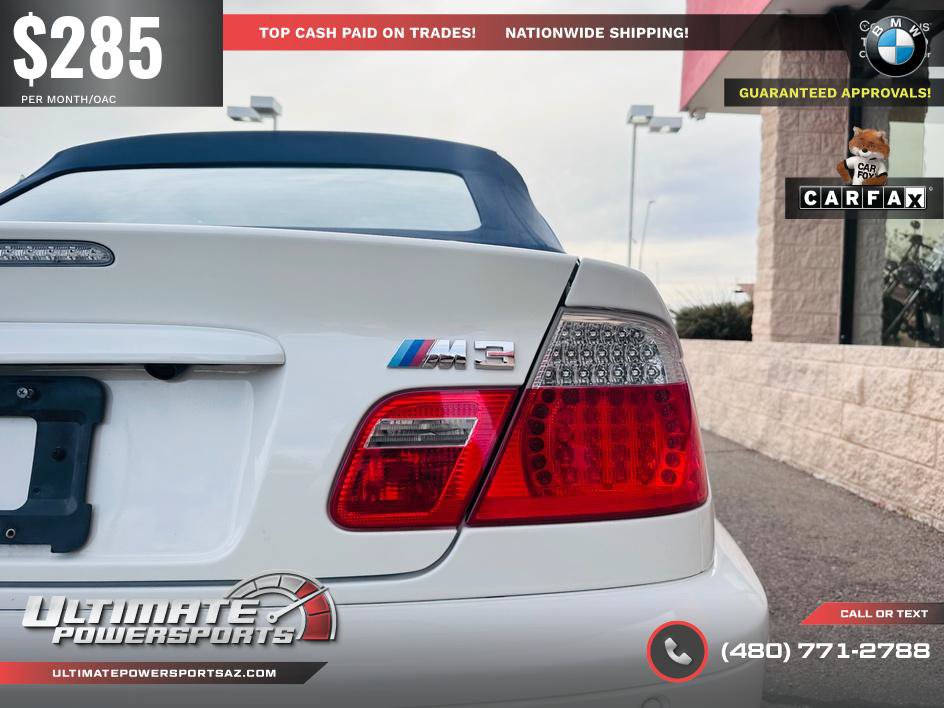 Used 2005 BMW M3 Convertible RWD image 45
