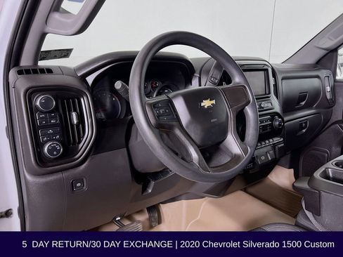 Used 2020 Chevrolet Silverado 1500 Custom w/ Custom Value Package AWD/4WD image 11