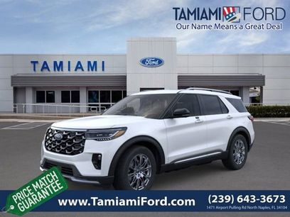 New 2026 Ford Explorer Platinum