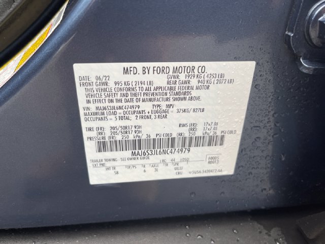 Used 2022 Ford EcoSport SES w/ Interior Protection Package AWD/4WD image 23