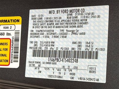 New 2026 Ford Mustang GT image 26