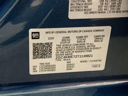 New 2026 Chevrolet Silverado 2500 Custom w/ Snow Plow Prep/Camper Package image 31