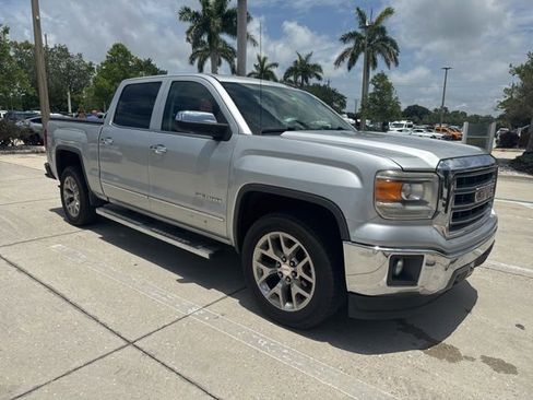 Used 2015 GMC Sierra 1500 SLT w/ SLT Crew Cab Value Package RWD image 5
