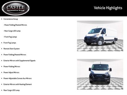 New 2026 RAM ProMaster 3500 w/ Convenience Group