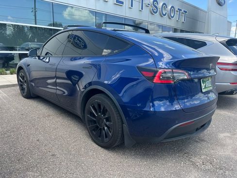 Used 2021 Tesla Model Y Long Range AWD/4WD image 2