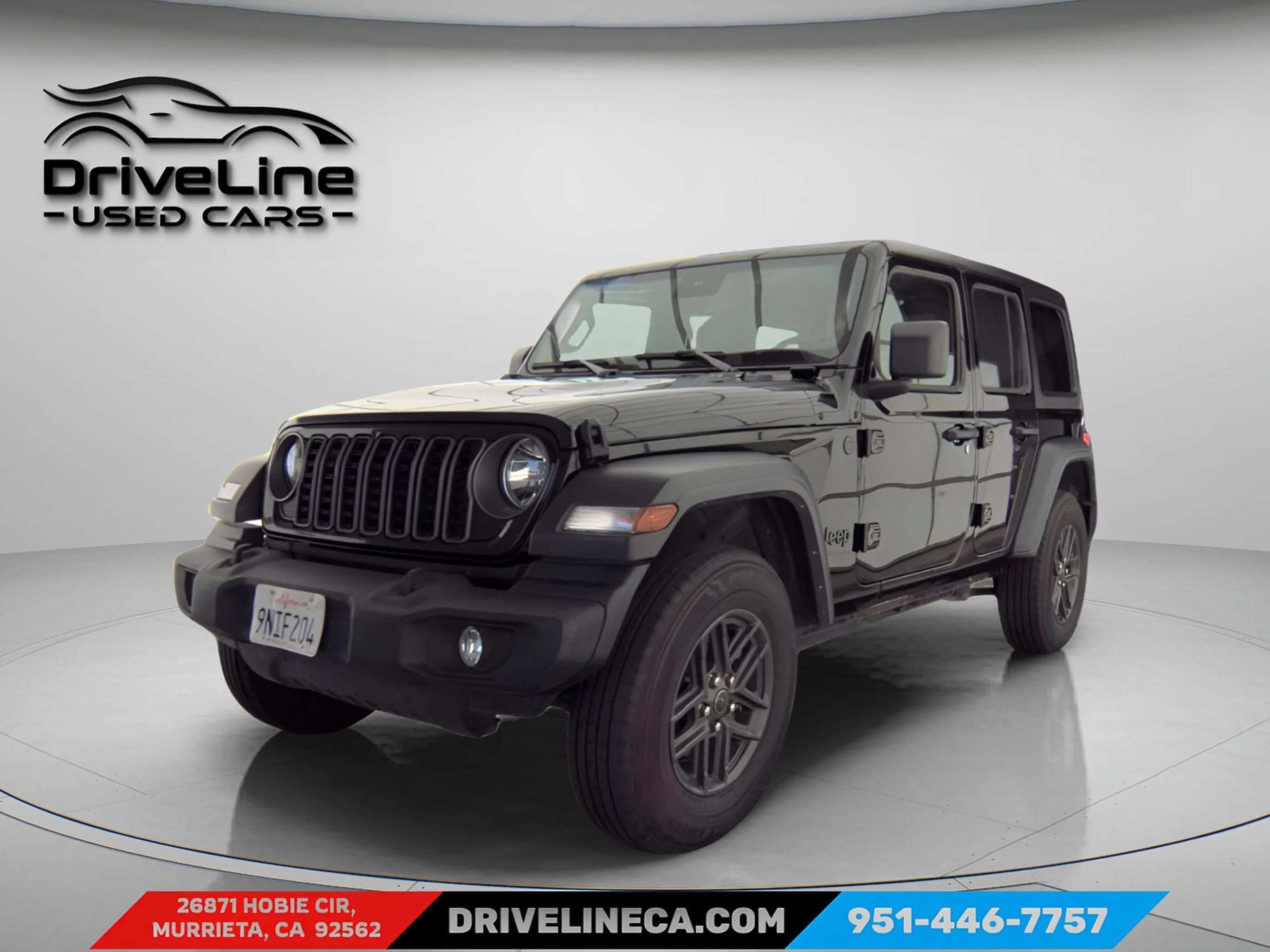 Used 2025 Jeep Wrangler Unlimited Sport AWD/4WD image 1