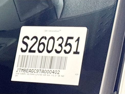 New 2026 Subaru Solterra Limited image 24