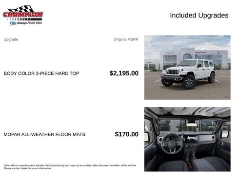 New 2026 Jeep Wrangler Unlimited Sahara AWD/4WD image 6