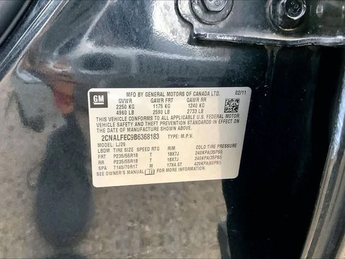 Used 2011 Chevrolet Equinox LTZ FWD image 34