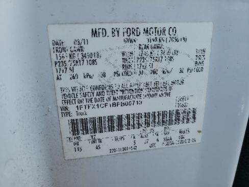Used 2011 Ford F150 XL w/ PWR Equipment Group RWD image 10