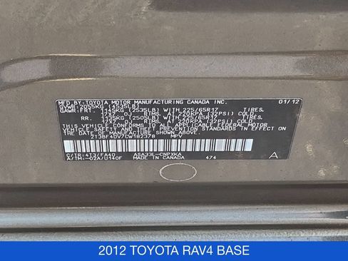 Used 2012 Toyota RAV4 4WD w/ Upgrade Value Pkg image 33