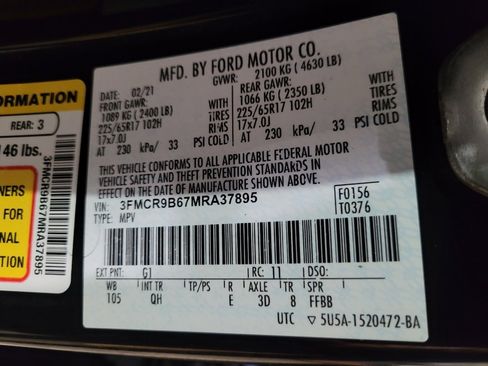 Used 2021 Ford Bronco Sport Big Bend AWD/4WD image 33