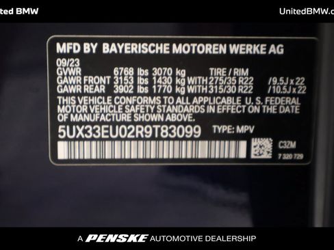 Used 2024 BMW X5 M60i w/ Executive Package AWD/4WD image 13