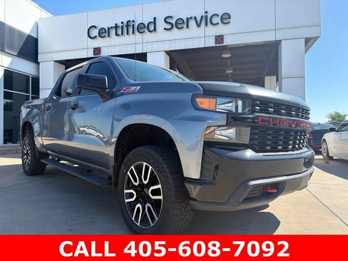 Used 2021 Chevrolet Silverado 1500 Custom Trail Boss w/ Safety Confidence Package AWD/4WD image 1