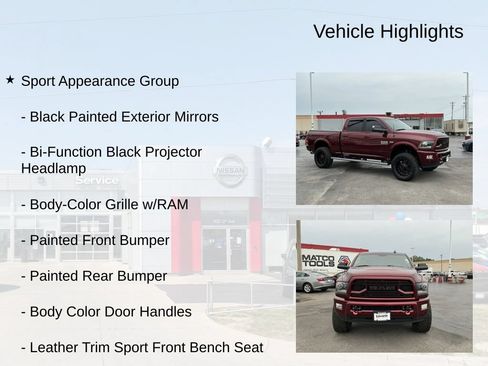 Used 2018 RAM 2500 Laramie w/ Sport Appearance Group AWD/4WD image 8