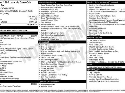 Used 2020 RAM 1500 Laramie image 3