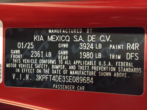 Used 2025 Kia K4 FWD image 33