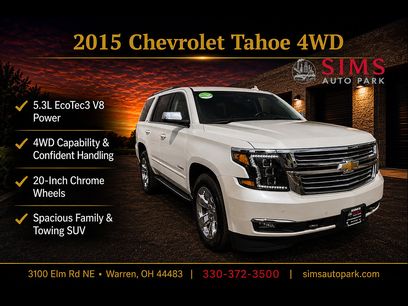 Certified 2015 Chevrolet Tahoe LTZ w/ Max Trailering Package