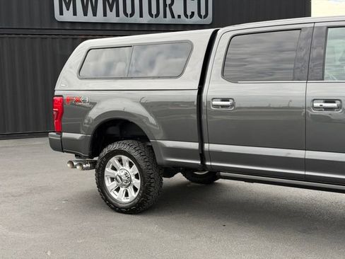 Used 2018 Ford F350 Platinum w/ Platinum Ultimate Package AWD/4WD image 4