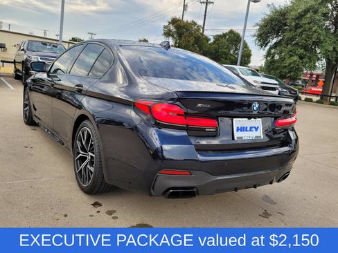 Used 2021 BMW M550i xDrive w/ Executive Package AWD/4WD image 3