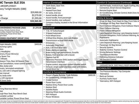 Used 2023 GMC Terrain SLE w/ Driver Convenience Package FWD image 33