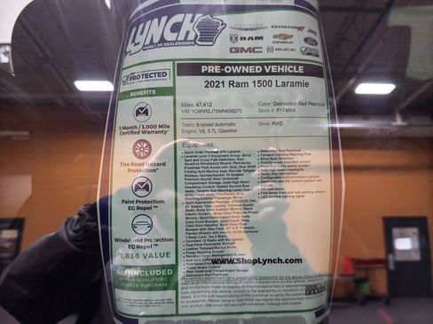 Used 2021 RAM 1500 Laramie image 38
