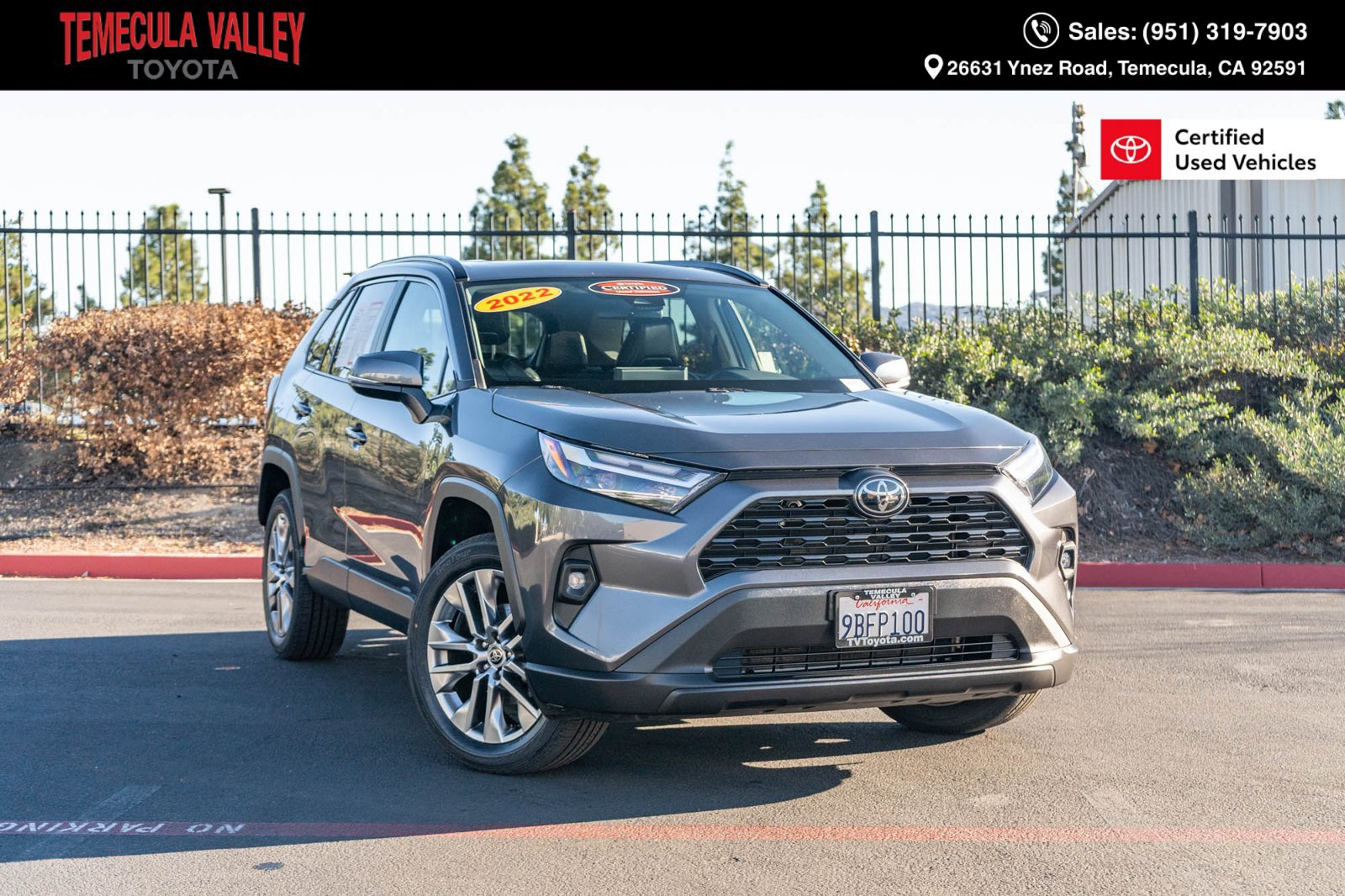 Certified 2022 Toyota RAV4 XLE Premium FWD image 1
