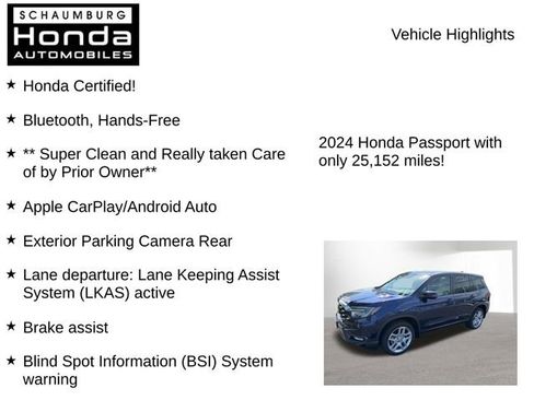 Used 2024 Honda Passport EX-L image 13