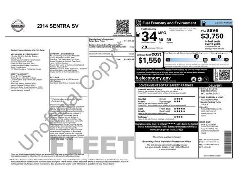 Used 2014 Nissan Sentra SV FWD image 4