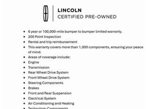 Certified 2024 Lincoln Corsair Reserve w/ Equipment Group 201A image 8