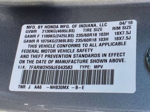 Used 2018 Honda CR-V EX image 32