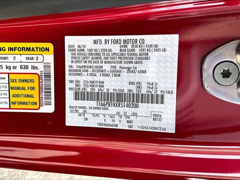 Certified 2024 Ford Mustang Premium image 27