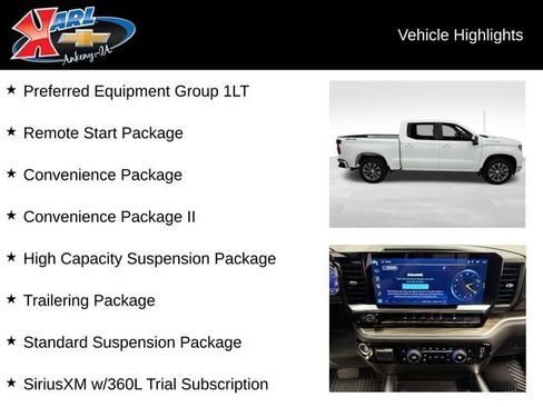 Certified 2025 Chevrolet Silverado 1500 LT w/ Convenience Package II AWD/4WD image 2