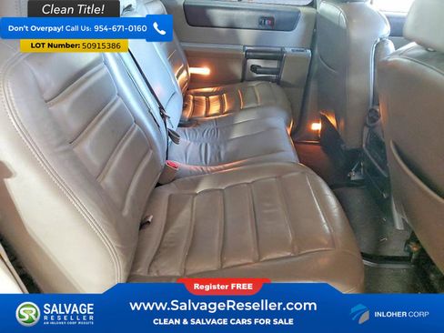 Used 2004 HUMMER H2 w/ Preferred Equipment Group image 15