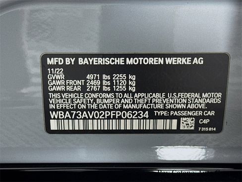 Certified 2023 BMW 430i Gran Coupe xDrive w/ M Sport Package image 33