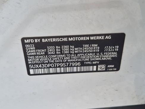 Used 2023 BMW X3 sDrive30i RWD image 34