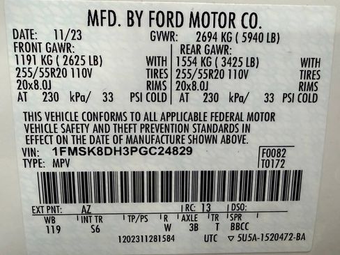 Used 2023 Ford Explorer XLT w/ Equipment Group 202A AWD/4WD image 24