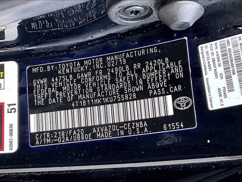 Used 2019 Toyota Camry LE image 34